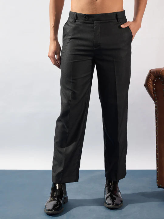 Charcoal: Korean Baggy Fit Trouser